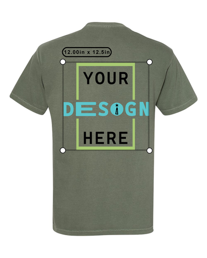 Custom Unisex Dyed Cotton
