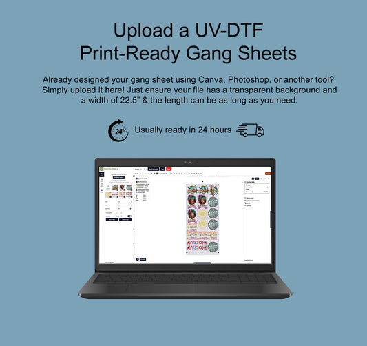 UPLOAD UV-DTF GANG SHEET